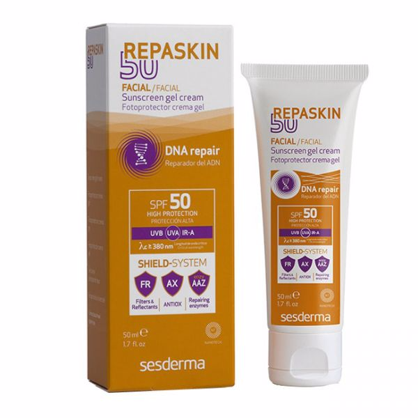 Sesderma Repaskin Gel Creme Fotoprotetor SPF50 50Ml