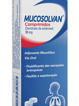 Mucosolvan, 30 mg x 20 comprimidos