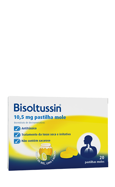 Bisoltussin, 10,5 mg x 20 pastilhas 