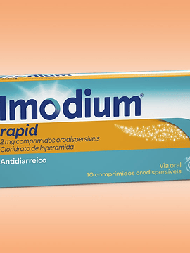 Imodium Rapid, 2 mg x 10 comprimidos orodispersíveis 