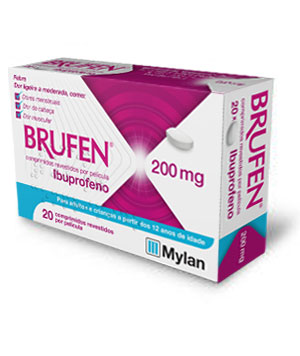 Brufen, 200 mg x 20 comprimidos revestidos 
