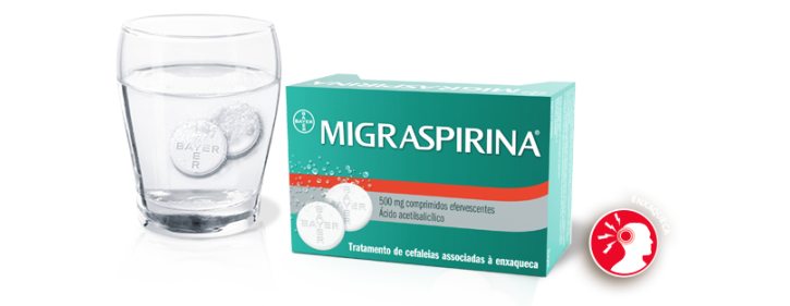 Migraspirina, 500 mg x 12 comprimidos efervescentes