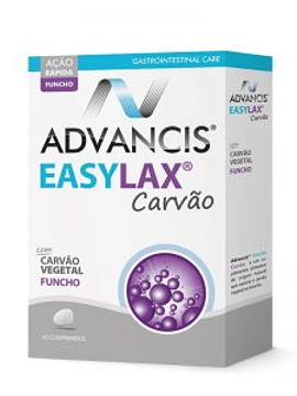 Advancis Easylax Carvão Vegal + Funcho Comprimidos X 45 comprimidos 