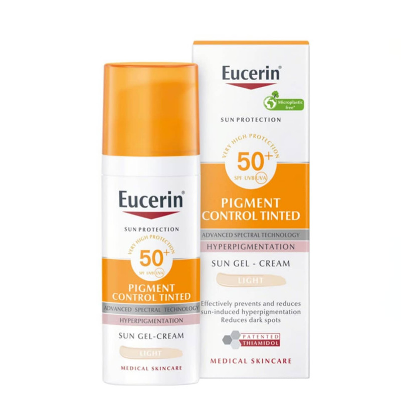 Eucerin Sun Protection Pigment Control Tinted Claro SPF50+ 50ml