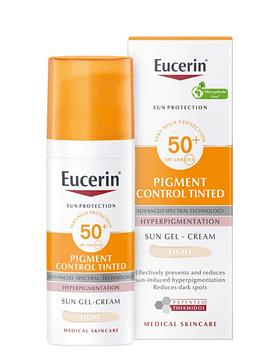 Eucerin Sun Protection Pigment Control Tinted Claro SPF50+ 50ml