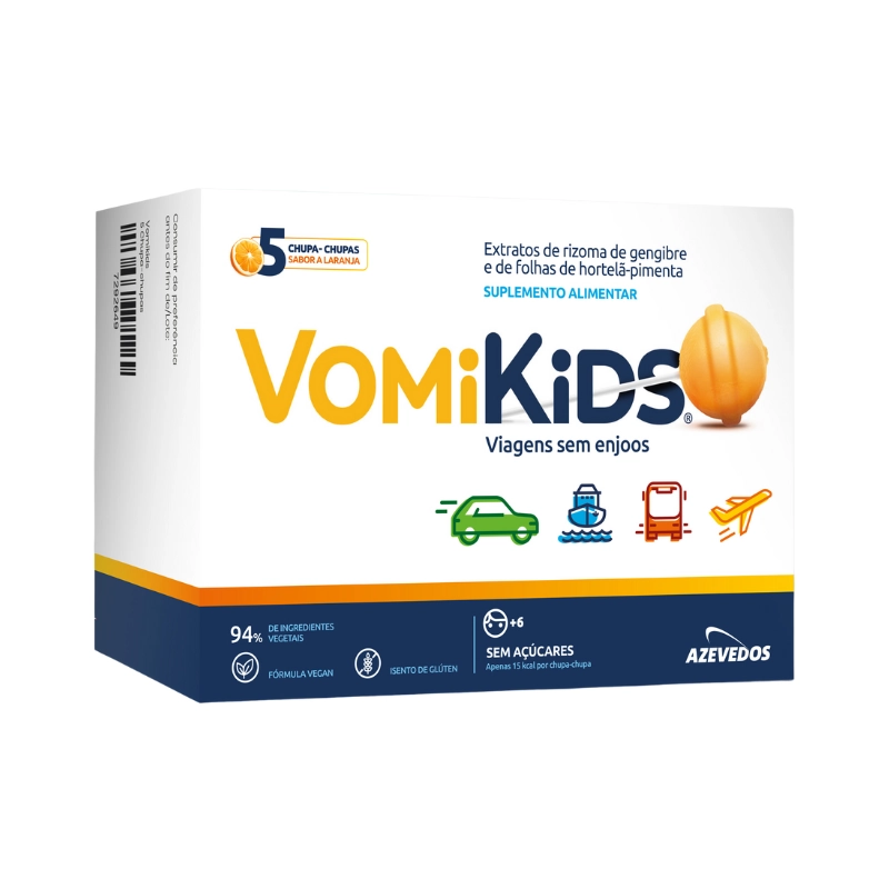 Vomikids Chupa-Chupas Enjoos 5 unidades