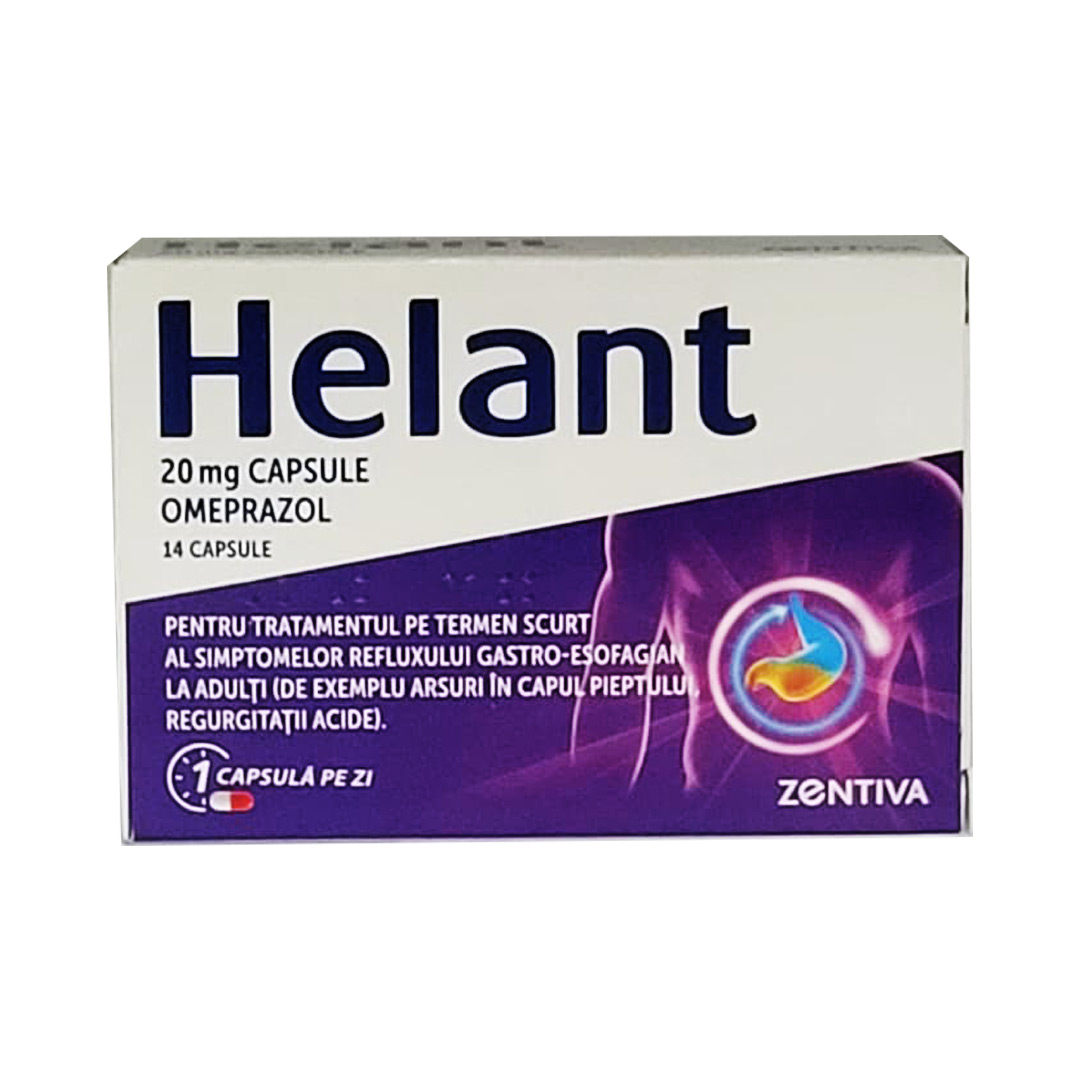 Helant , 20 mg Blister 14 Unidade(s) Caps