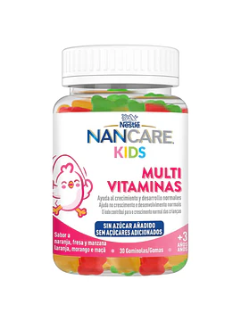Nancare KIDS Multivitaminas 30 Gomas 