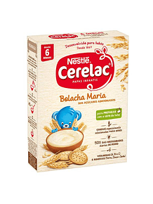 Cerelac Bolacha Maria Não Láctea +6M 250g