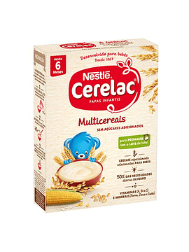 Cerelac Multicereais Não Láctea +6M 250g