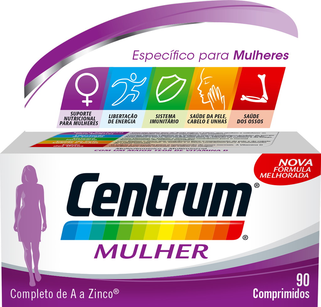 Centrum Mulher 50+ X 90 comprimidos revestidos 