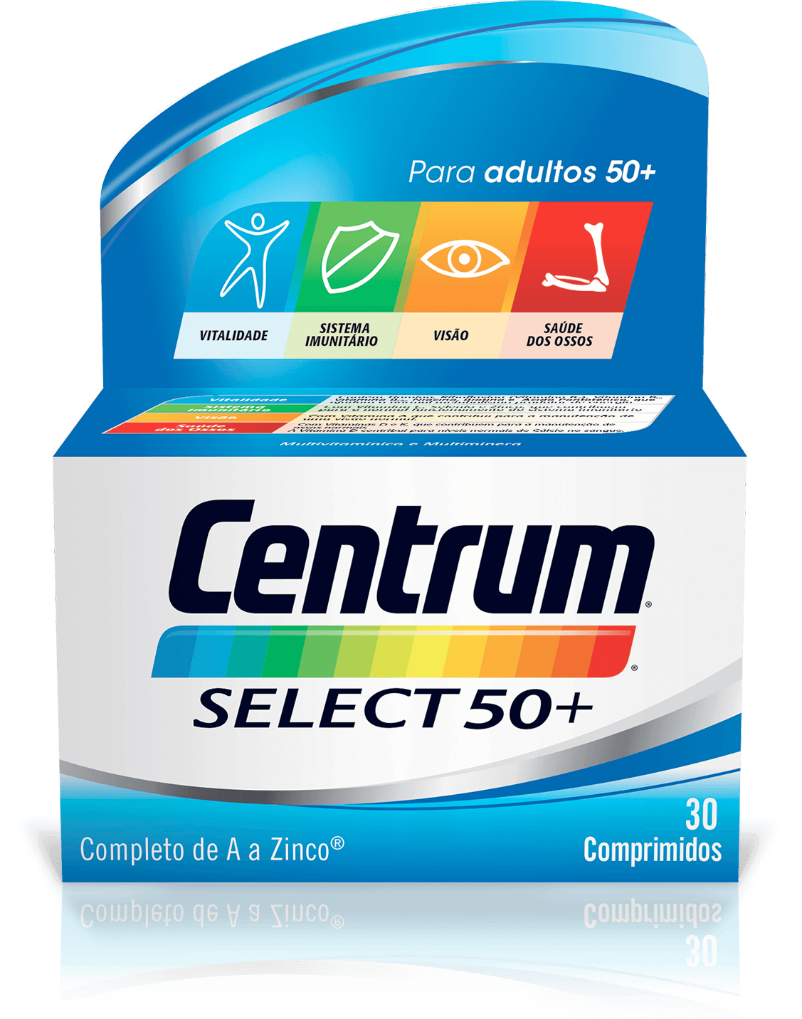 Centrum Select50+ X30 Comprimidos Revestidos 