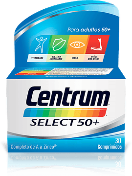 Centrum Select50+ X30 Comprimidos Revestidos 