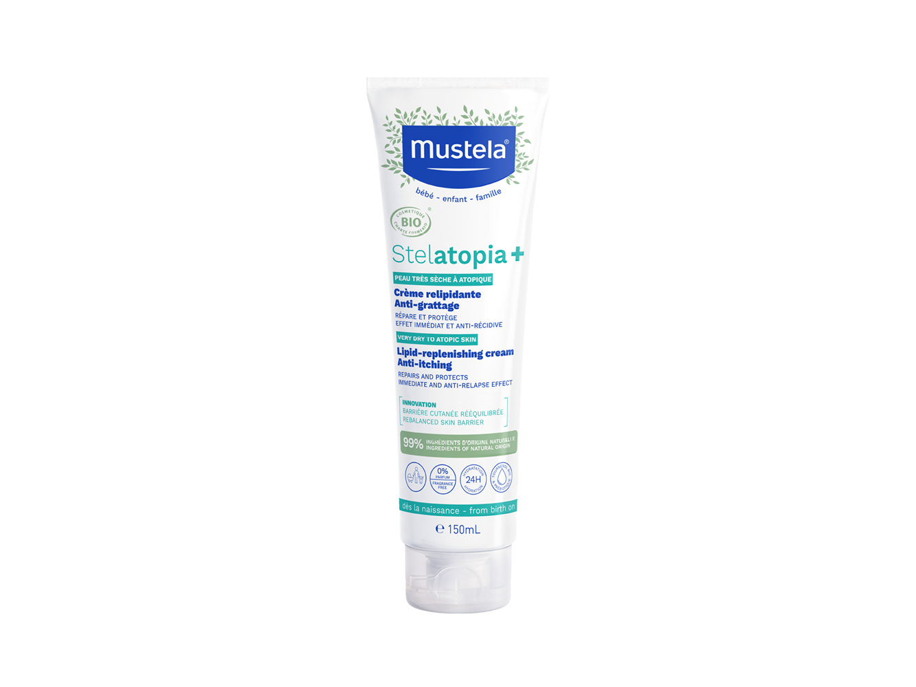Mustela Bebé Stelatopia Creme Emoliente 150ml
