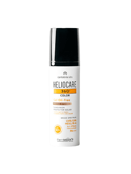 Heliocare 360 Color Gel Oil-Free SPF50+ Mate Bronze Intenso
