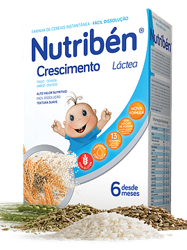 Nutribén Farinha Láctea Crescimento 6m+  - 300g