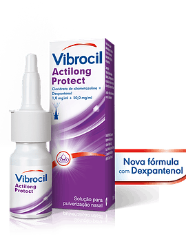 Vibrocil ActilongProtect, 1/50 mg/mL-15mL x 1 solução pulverização nasal