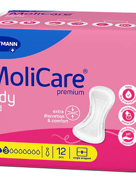 MoliCare Premium Lady Pad 3 Gotas x12 Unidades