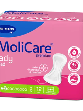 MoliCare Premium Lady Pad 2 Gotas x12 Unidades