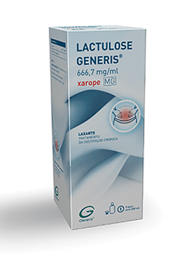 Lactulose Generis MG (200mL), 666,7 mg/mL x 1 xarope medida