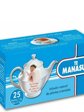 Manasul Carteira Chá X 25 chá saquetas 