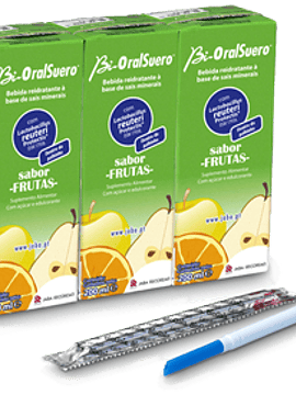 Bi-Oralsuero Solução Oral  200ml X 3 Frutas solução oral frutas 