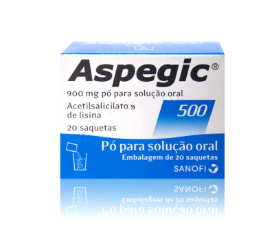 Aspegic 500, 900 mg x 20 pó solução oral saquetas 