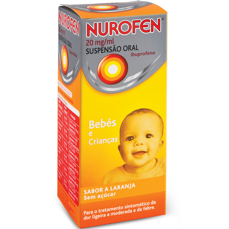 Nurofen, 20 mg/mL-150 mL x 1 suspensão oral mL