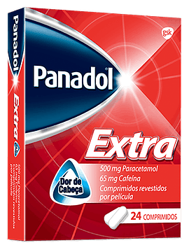 Panadol Extra, 500/65 mg x 24 comprimidos revestidos 