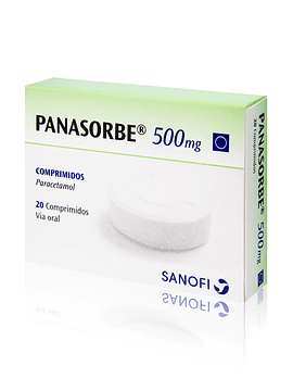 Panasorbe, 500 mg x 20 comprimidos 