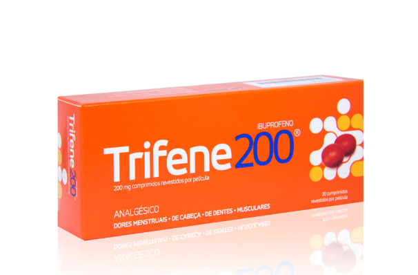 Trifene, 200 mg x 20 comprimidos revestidos 