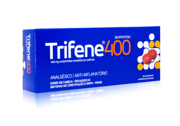 Trifene 400, 400 mg x 20 comprimidos revestidos 