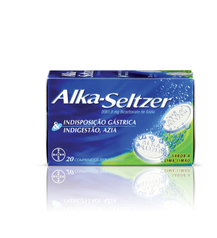 Alka-Seltzer, 2081,8 mg x 20 comprimidos efervescentes