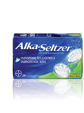 Alka-Seltzer, 2081,8 mg x 20 comprimidos efervescentes