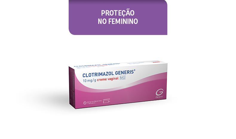 Clotrimazol Generis MG, 10 mg/g x 1 creme vag bisnaga