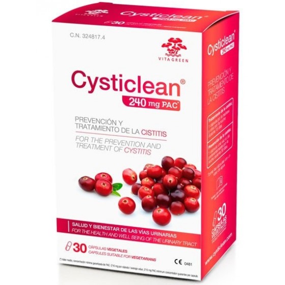 Cysticlean 240 mg x30 Cápsulas 