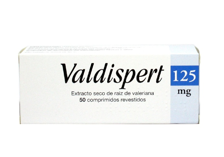 Valdispert 125 mg x 50 comprimidos revestidos 