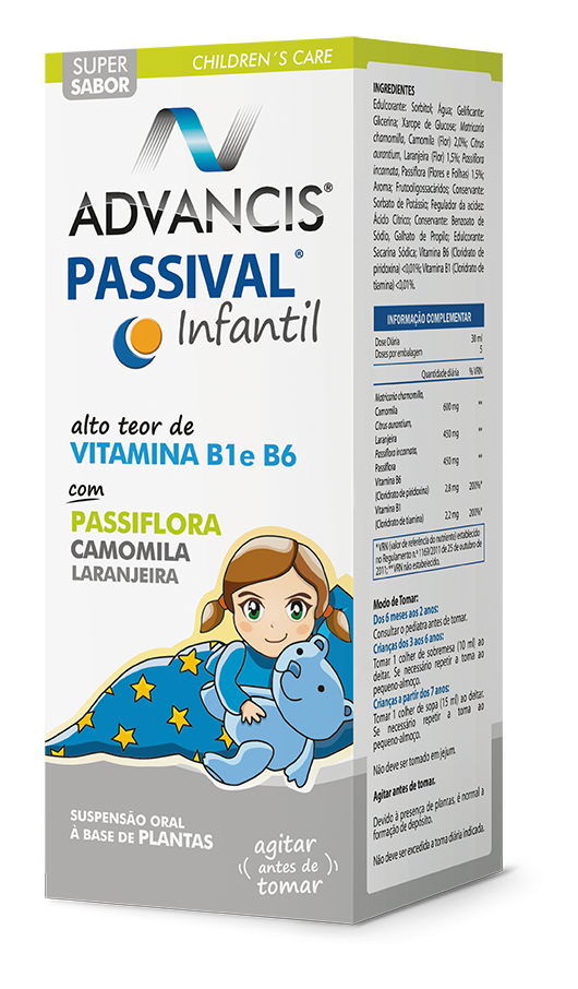 Advancis Passival Infantil Xarope 150ml xar mL