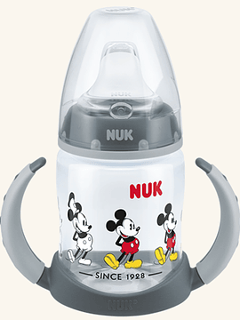 NUK First Choice Biberão de Aprendizagem Mickey 150 mL Preto