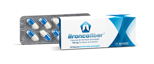 Broncoliber, 120 mg x 20 cápsulas libertação prolongada 