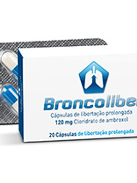 Broncoliber, 120 mg x 20 cápsulas libertação prolongada 