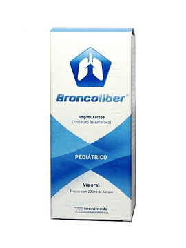 Broncoliber, 3 mg/mL-200 mL x 1 xarope mL