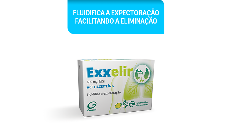 Exxelir MG, 600 mg x 20 comprimidos efervescentes 