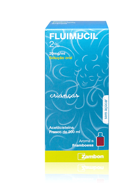 Fluimucil 2%, 20 mg/mL-200 mL x 1 solução oral mL