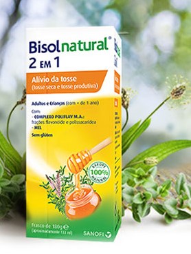 Bisolnatural 2em1 Xarope Sem Açúcar 120ml xarope ml 