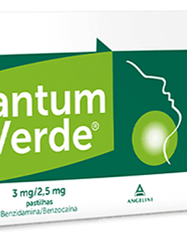 Tantum Verde, 3/2,5 mg x 20 pastilhas 