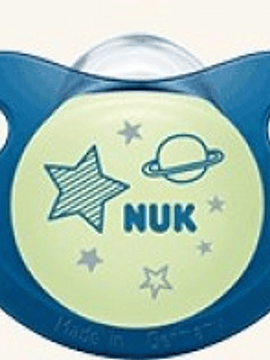 Nuk Chupeta Night & Day 0-6m Estrela/Disco Voador