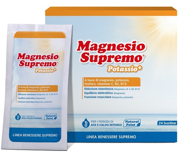 Magnesio Supremo Potassio+ 24 saquetas