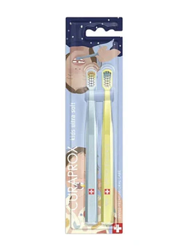 Curaprox Kids Ultra Soft Pack 2 Escovas de Dentes 4-12 Anos