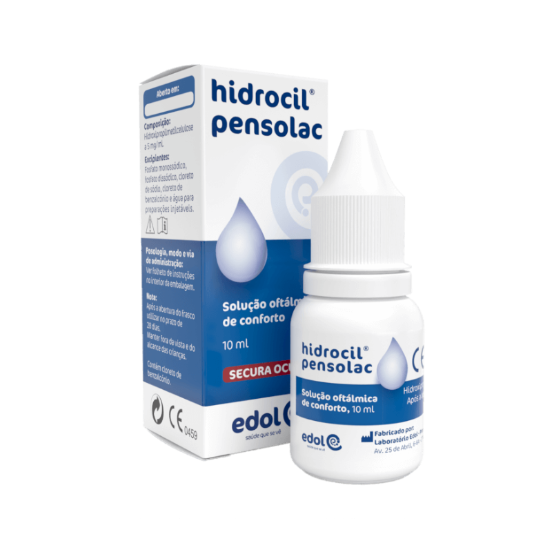 Hidrocil Pensolac Colírio 0.5%, 10ml